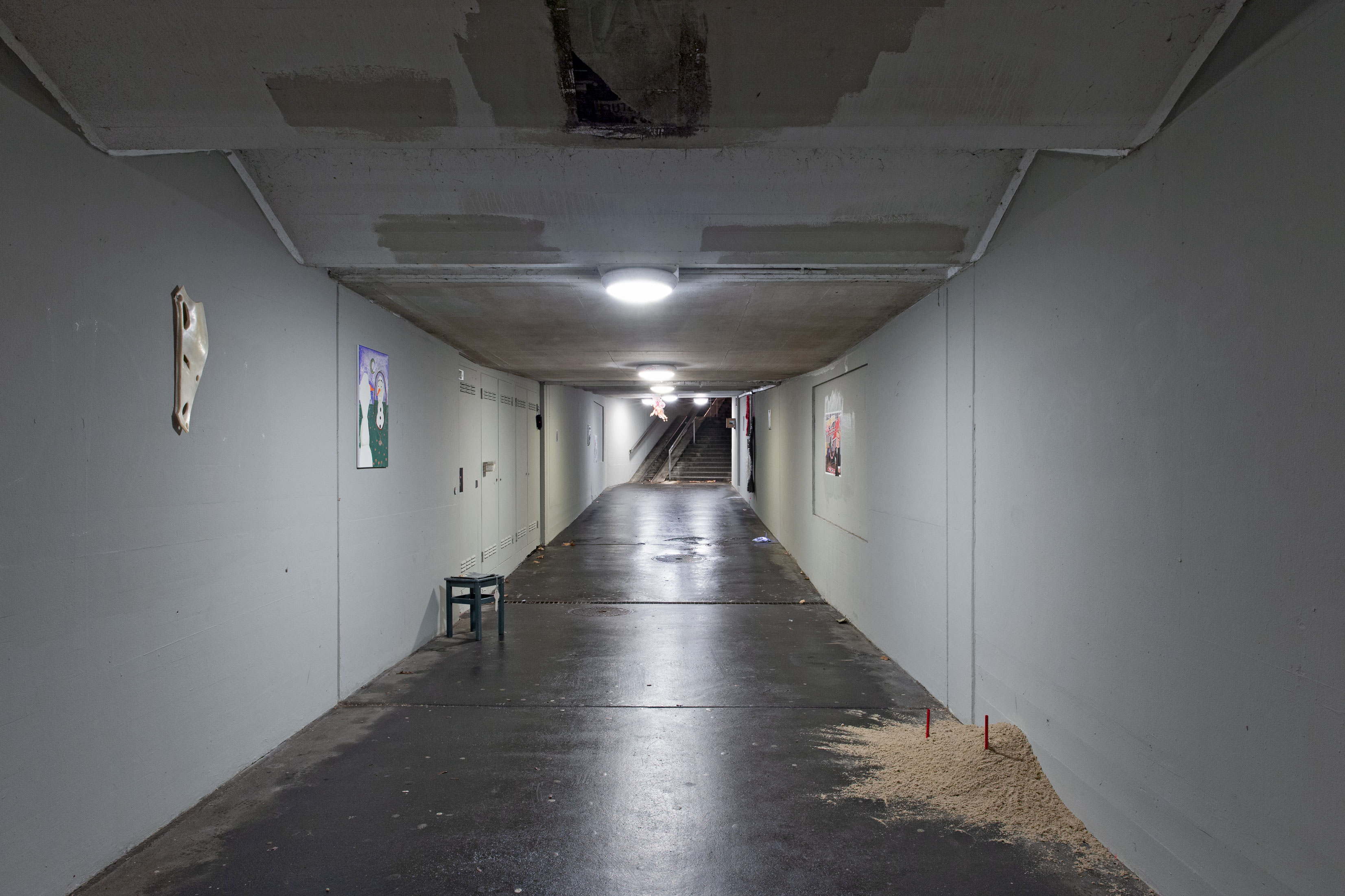 2021 02 PORTAL, Subwalk, Basel — 02 Installation View 3 — Jeronim Horvat